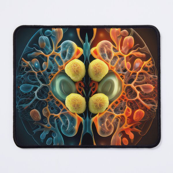 Item preview, cell division in the key  3-u-hq-scale-6_00x designed and sold by CosmicArtifact.