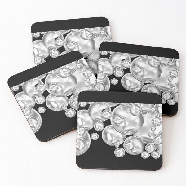 Item preview, Black and white 80’s Bubble pattern. Retro designed and sold by IvyAndOlivee.