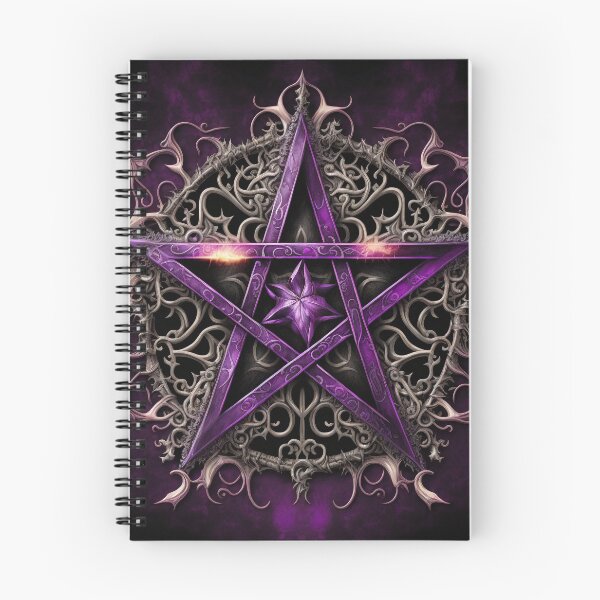 Item preview, Purple Five Pointed Star (Pentagram) a Pagan Symbol of Strength designed and sold by Dragonstrom.