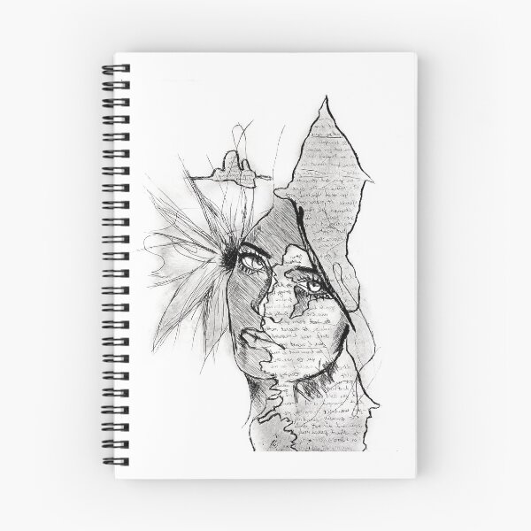 Item preview, Black and White Girl Text Monoprint designed and sold by DanaRenae.