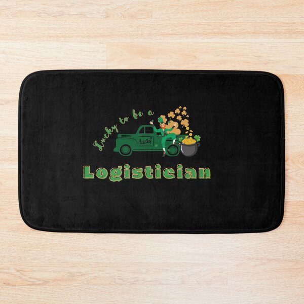 Item preview, Lucky to be a Logistician  designed and sold by sirilakk.