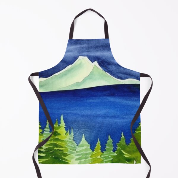 Item preview, Mountain Overlooking a Forest Lake designed and sold by SquishStitches.