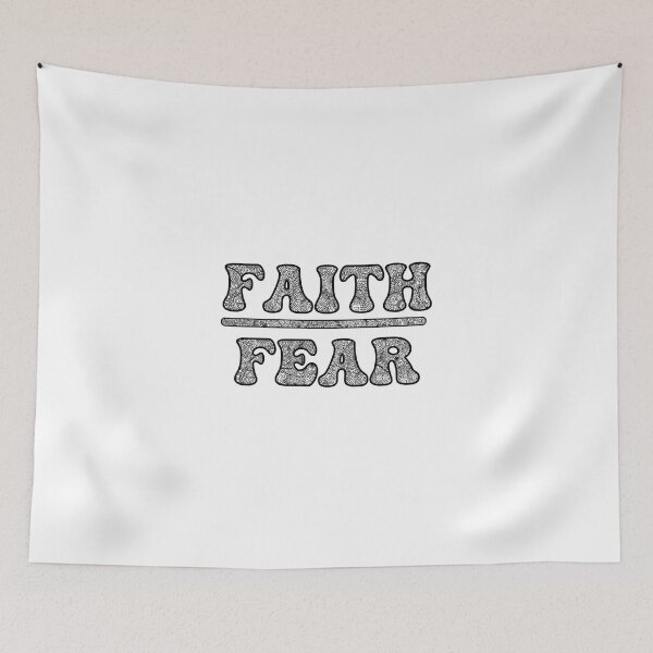Item preview, Faith over fear designed and sold by Handdrawnbyzoe.
