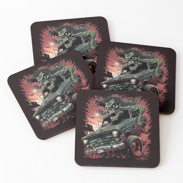 Item preview, Hot rod zombie - hellburner designed and sold by bobbobroberts.