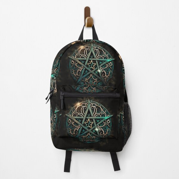 Item preview, Green Five Pointed Star (Pentagram) Pagan Symbol designed and sold by Dragonstrom.