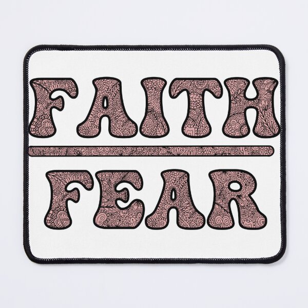 Item preview, Faith over fear designed and sold by Handdrawnbyzoe.