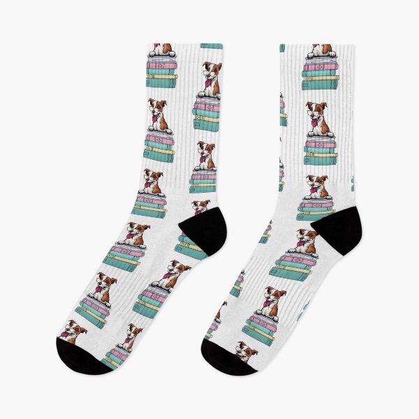 Item preview, Jack Russell And Books designed and sold by TheAnimalZ00.