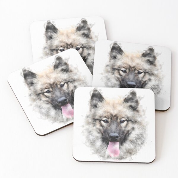 Item preview, Eurasier Watercolour Artwork designed and sold by Typeglyphs.
