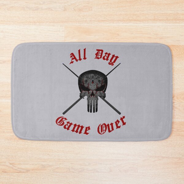 Item preview, All Day Game Over spider skull designed and sold by MGuyerArt.