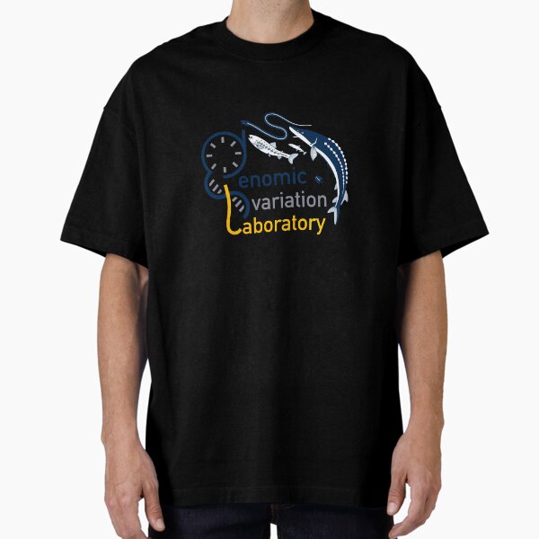 UC Davis GVL Logo Animals (dark) Oversized T-Shirt