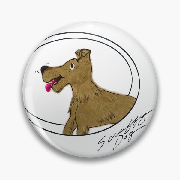 Item preview, Classy Signature Scruffy Dog - Logo Style designed and sold by Jazzalot.