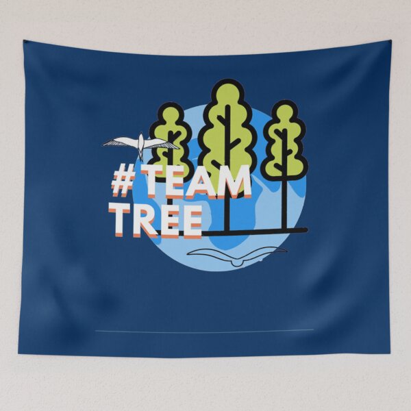 Item preview, TeamTrees Logo plant 20 Million Trees     designed and sold by f0rrerj4nes.