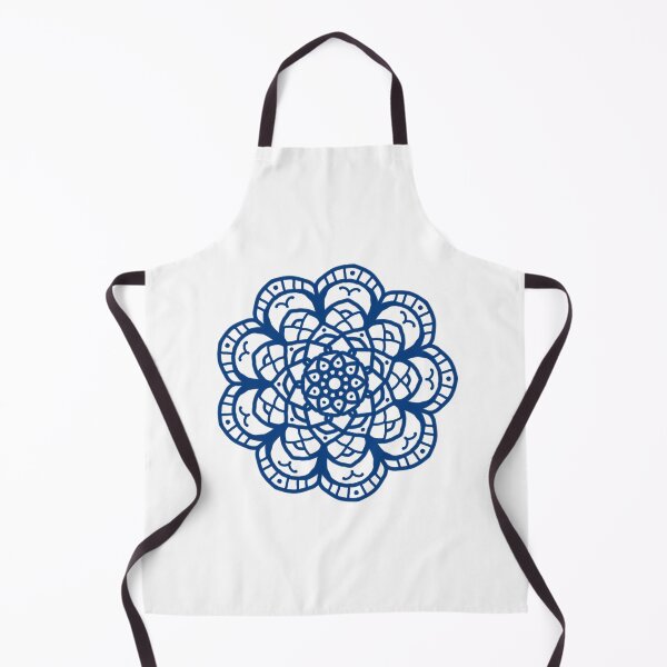 Item preview, Blue Happy Mandala designed and sold by Tere-Ideas-Live.
