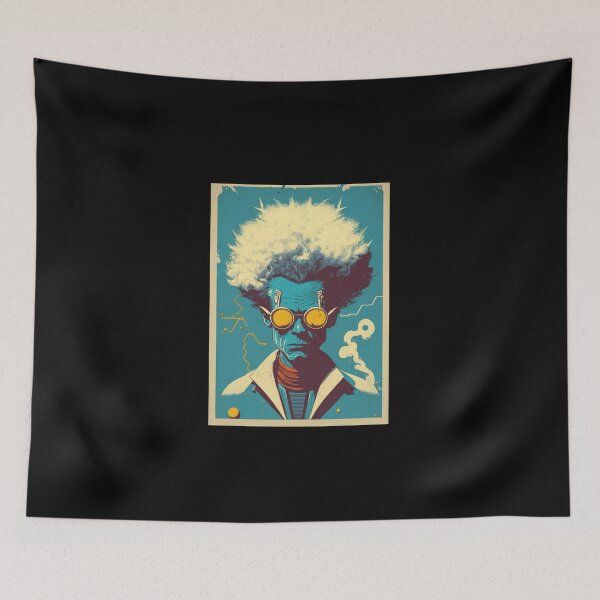 Item preview, Retro science fiction Mad Scientist 1960s  designed and sold by RESToRAPTOR.