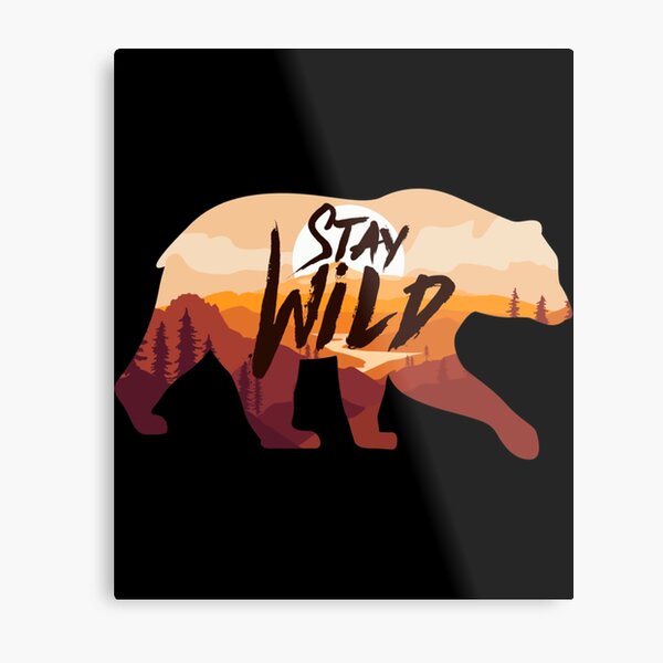 Item preview, Stay Wild Ben azelart        designed and sold by MerakiByElodie.