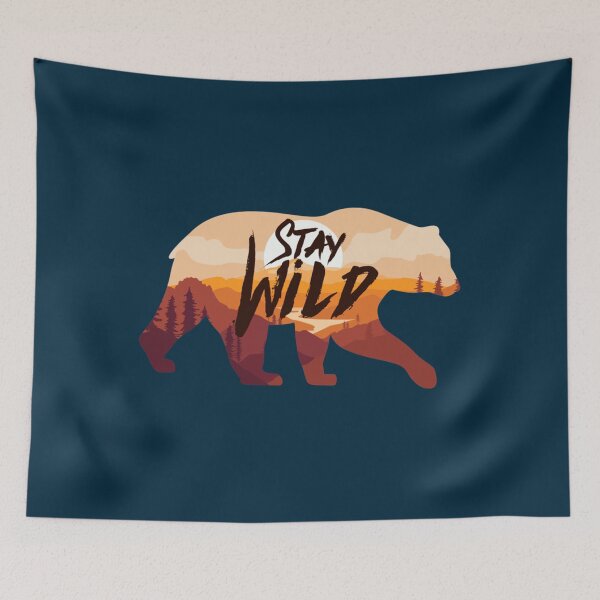 Item preview, Stay Wild Ben azelart        designed and sold by MerakiByElodie.