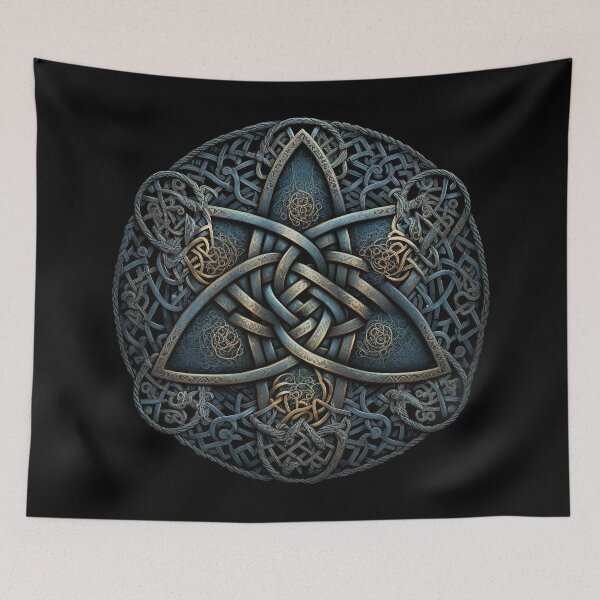 Item preview, Blue Celtic Knot  designed and sold by Dragonstrom.