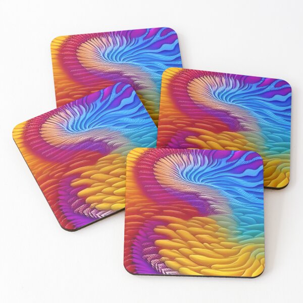 Item preview, Feathered Flow Abstract Design designed and sold by ArtistsQuest.
