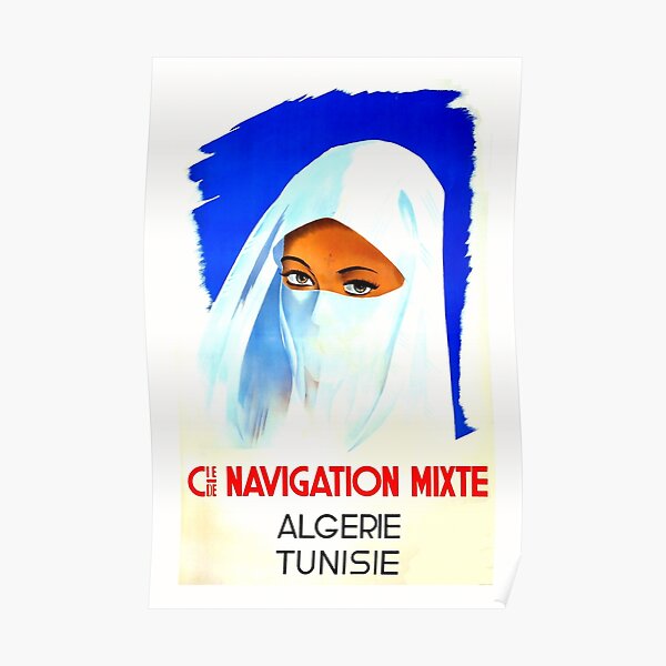 Algerie, Tunisie, Affiche de voyage Poster
