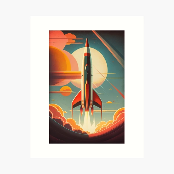 置物 60s vintage art deco rocket object Rocket Object 60s Vintage Art deco Black | eBay