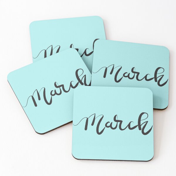 Item preview, Striking black lettering evoking the spirit of March designed and sold by Graciaisgrace.