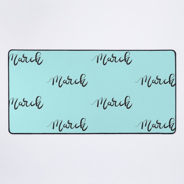 Item preview, Striking black lettering evoking the spirit of March designed and sold by Graciaisgrace.