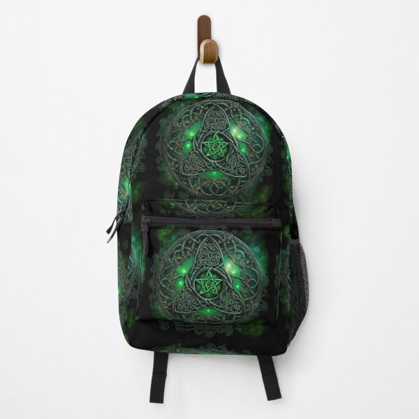 Item preview, Green Metallic Celtic Knot with Glowing Green Hue designed and sold by Dragonstrom.