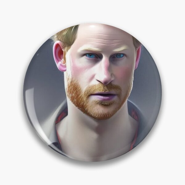 Item preview, Prince Harry designed and sold by UglyAIArtwork.