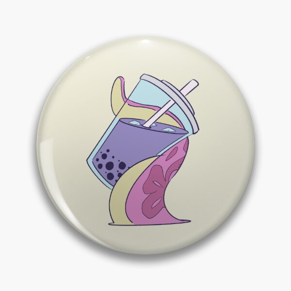 Item preview, boba tentacle - pink+taro designed and sold by wllwsp.