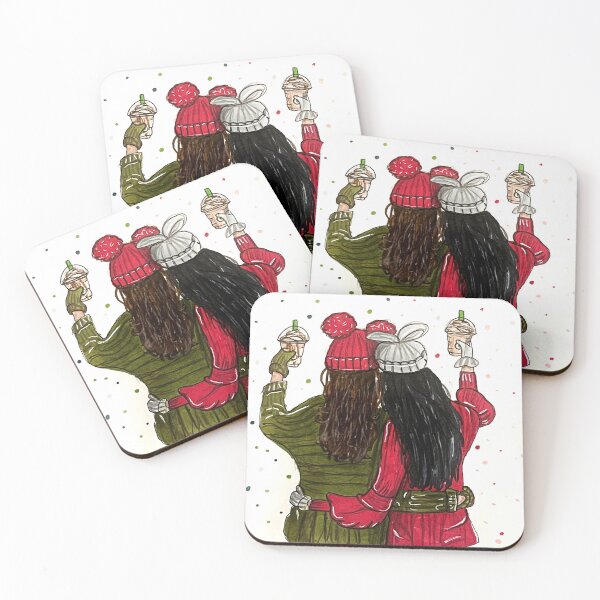Item preview, Best Friends Holding Star Bucks designed and sold by DanaRenae.