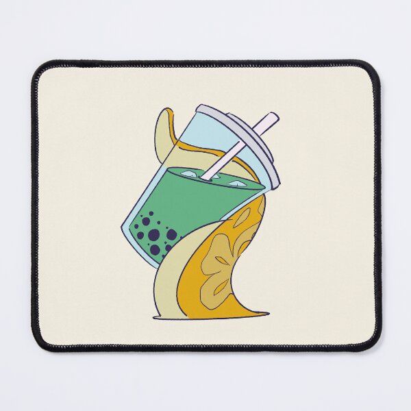 Item preview, boba tentacle - orange+matcha designed and sold by wllwsp.