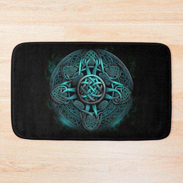 Item preview, Turquoise Metallic Celtic Knot with Soft Glow designed and sold by Dragonstrom.