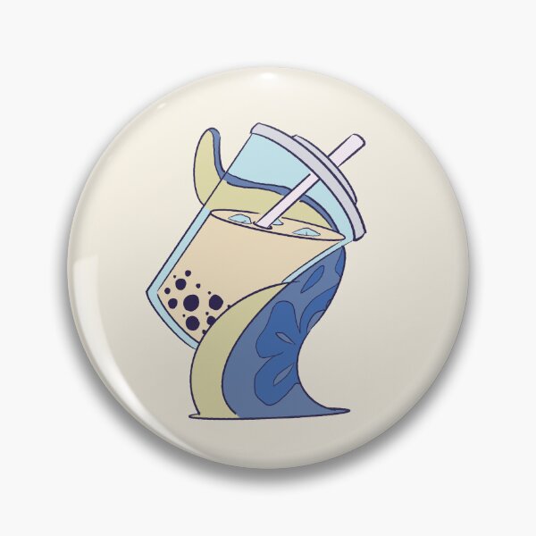 Item preview, boba tentacle - blue+milk tea designed and sold by wllwsp.