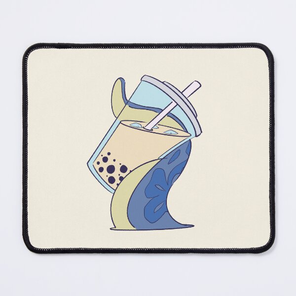 Item preview, boba tentacle - blue+milk tea designed and sold by wllwsp.