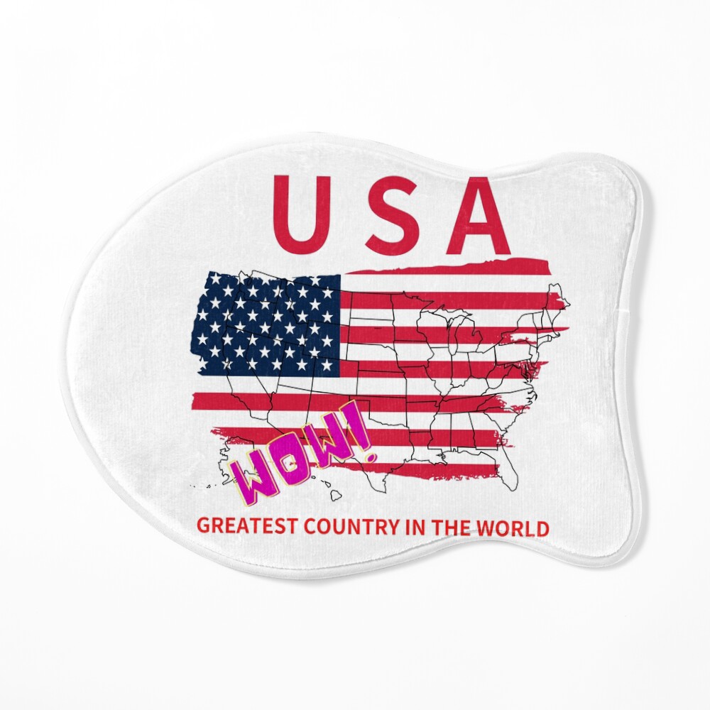 I LOVE USA - THE GREATEST COUNTRY IN THE WORLD ! Art Print