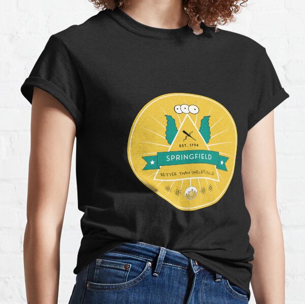 Springfield - yellow Classic T-Shirt