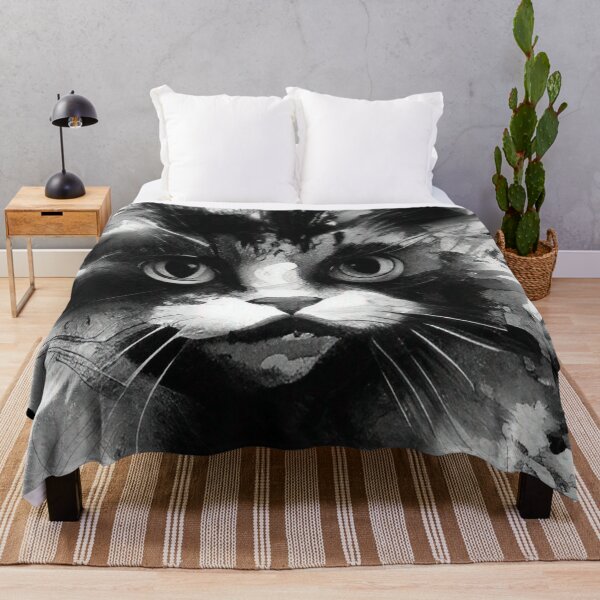 Item preview, Cat Black & White designed and sold by mghtymvrk2040.