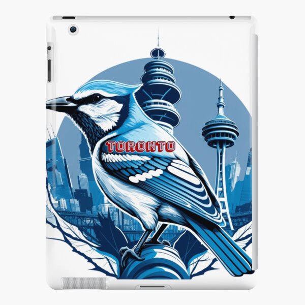 Blue Jay Art Design Flying Blue Jay  iPad Case & Skin for Sale by  fantasticdesign