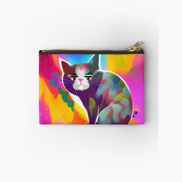 Item preview, Cat Colorful Abstract  designed and sold by mghtymvrk2040.