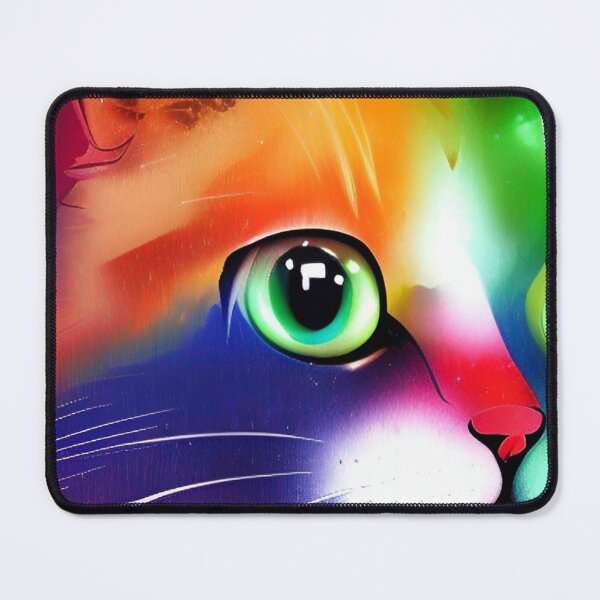 Item preview, Cat Colorful Rainbow designed and sold by mghtymvrk2040.