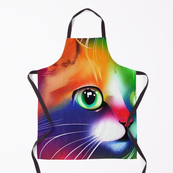Item preview, Cat Colorful Rainbow designed and sold by mghtymvrk2040.