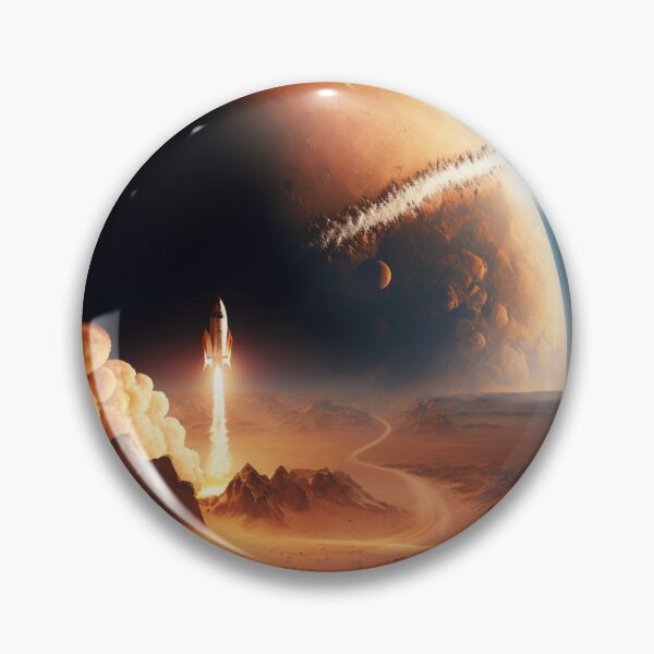 Item preview, First Mars Landing designed and sold by ThreadGallery.