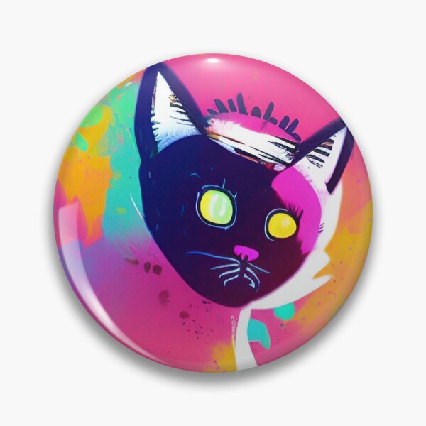 Item preview, Cat Face Colorful designed and sold by mghtymvrk2040.