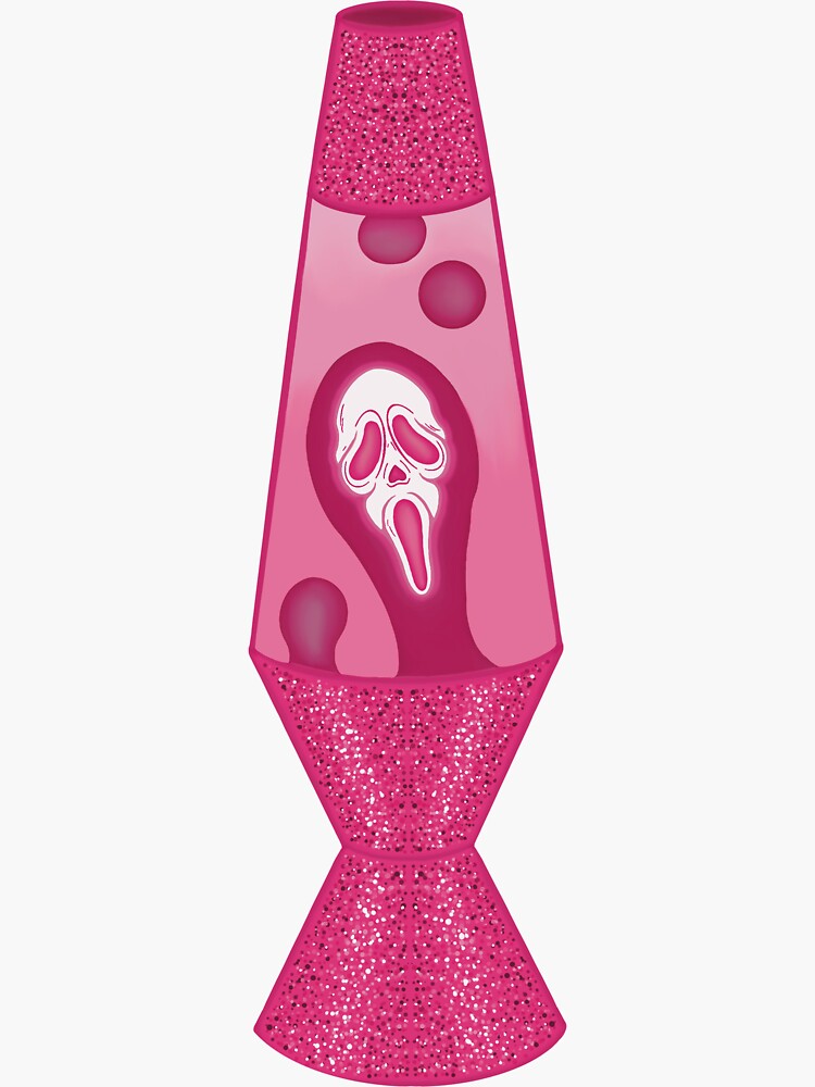 Ghostface Scream Lava sold Lamp