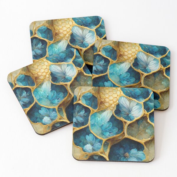 Item preview, Floral honeycomb pattern (2/8) designed and sold by sabantha.