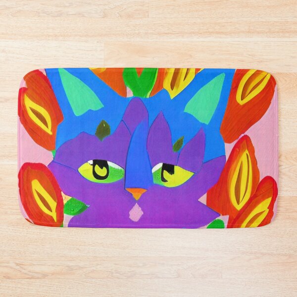 Item preview, Cat Fire Flower designed and sold by mghtymvrk2040.