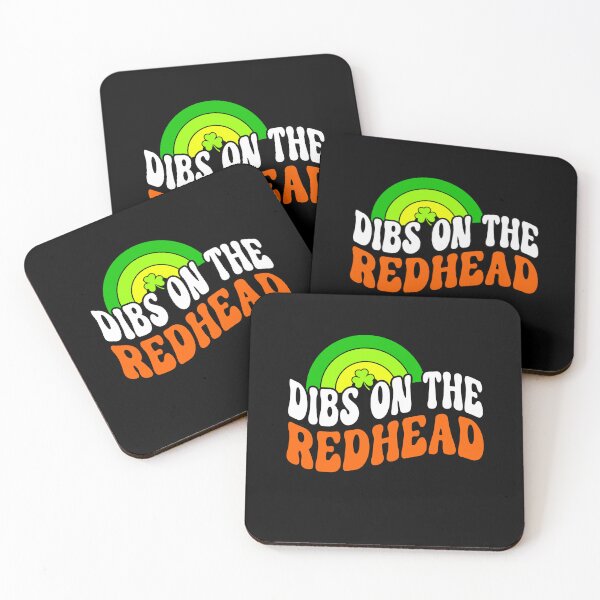 Item preview, Dibs On The Redhead Funny St Patricks Day Party Groovy T-shirt designed and sold by KGN  CREATIVITY.