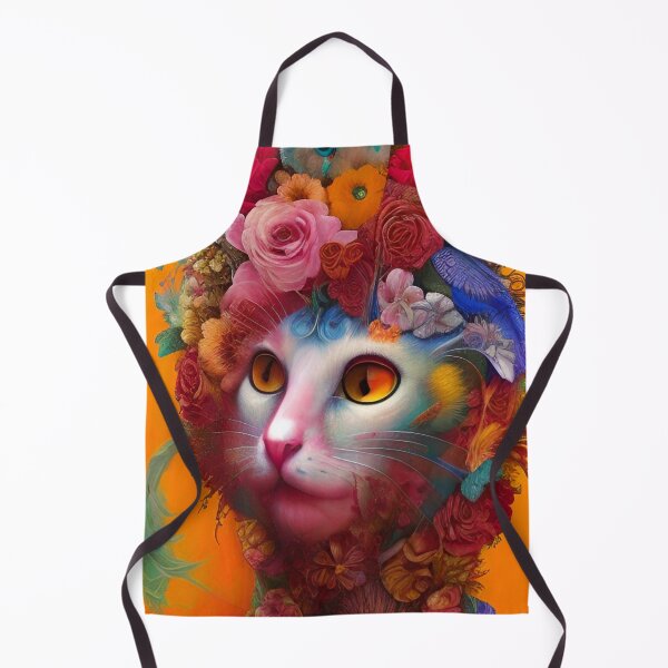 Item preview, Cat Floral Organic designed and sold by mghtymvrk2040.