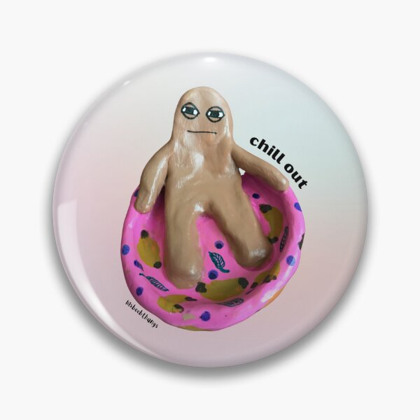 Item preview, Chill out Blob Bro, Aesthetic Pastel | lilsboobthangs designed and sold by lilsboobthangs.