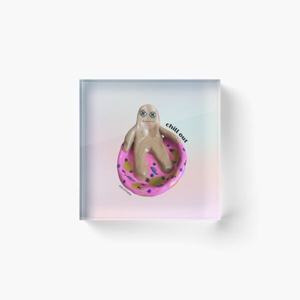 Item preview, Chill out Blob Bro, Aesthetic Pastel | lilsboobthangs designed and sold by lilsboobthangs.